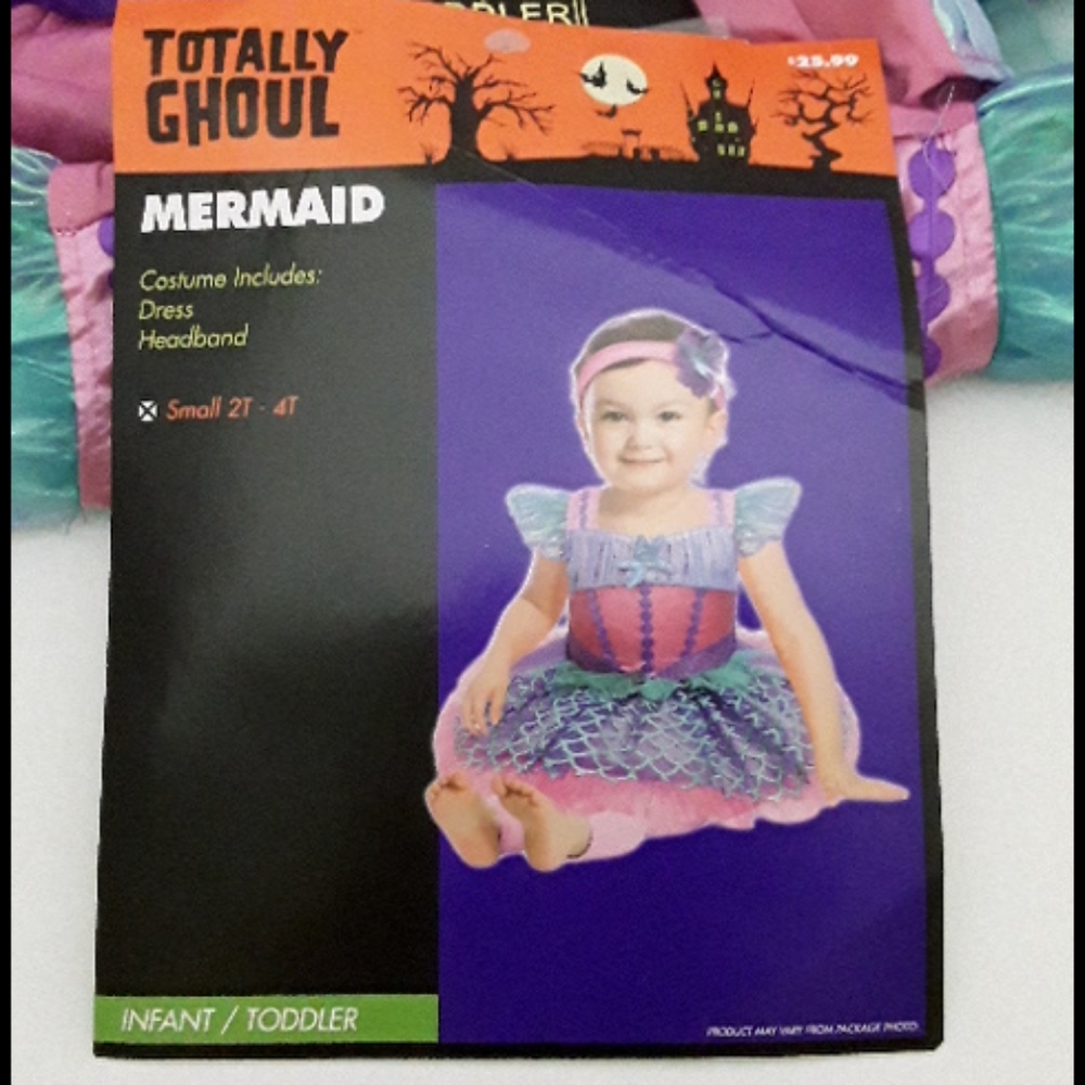 Toddler Mermaid Halloween Costume